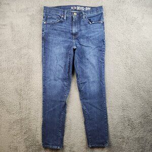 DEVIL-DOG Mens 32x32 Fit 32x29 The Original Slim Tapered Sanforized Shrunk Jeans